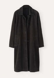 Long cord coat, Charcoal, webstill