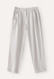 Cropped tapered trousers, Ice grey, webstill