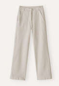 Straight-leg trousers, Ecru, webstill
