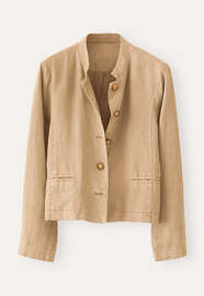 Boxy jacket, Ochre stone, webstill