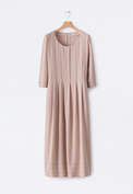 Scoop-neck dress, Pale rose, webstill
