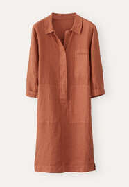 Shirtdress, Chilli orange, webstill