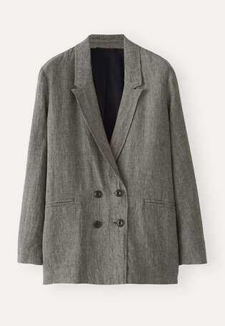 Double-breasted jacket, Monochrome, webstill