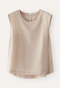 Sleeveless top, Oyster, webstill