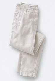 Slim-leg trousers, Ice, webstill