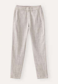 Slim tapered trousers, Ecru grey, webstill