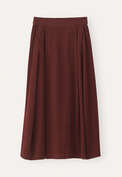 Long skirt, Chilli plum, webstill