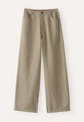 Wide & straight leg trousers, Taupe, webstill