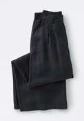 Wide-leg trousers, Black, webstill