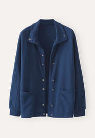 Jersey jacket, Deep indigo, webstill