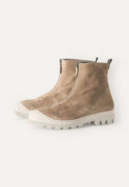 Zipped boots, Taupe, webstill