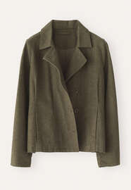 Short jacket, Dark khaki, webstill