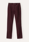Tapered-leg trousers, Damson, webstill