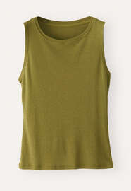 High-neck vest, Dark lime, webstill