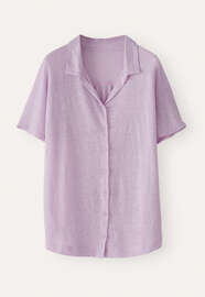 Relaxed jersey shirt, Pale lavender, webstill