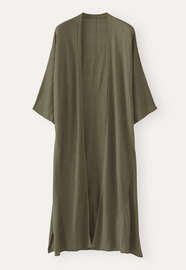 Long cardigan, Olive, webstill