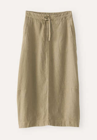 Long skirt, Soft khaki, webstill