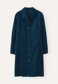 Button-through dress, Teal marine, webstill
