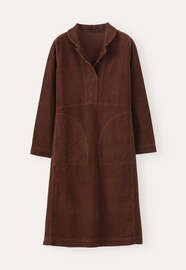 Cord dress, Chestnut, webstill