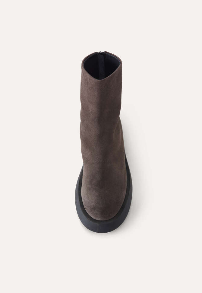 Zip-back boots, Graphite, completeTheLook