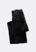 Wide-leg trousers, Washed black, webstill