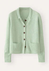 Knitted jacket, Soft mint, webstill