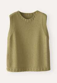 Sleeveless sweater, Pale sage, webstill
