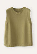Sleeveless sweater, Pale sage, webstill