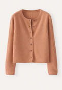 Button-through sweater, Apricot, webstill