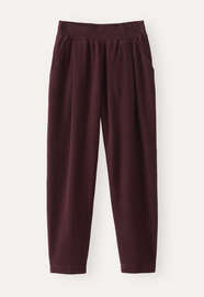 Jersey trousers, Aubergine, webstill
