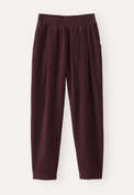 Jersey trousers, Aubergine, webstill