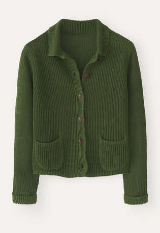 Knitted jacket, Forest, webstill