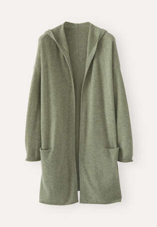 Edge-to-edge cardigan, Soft forest, webstill