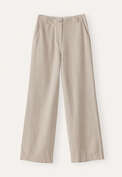 Straight-leg trousers, Fawn, webstill