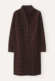 Self-check dress, Dark chocolate, webstill
