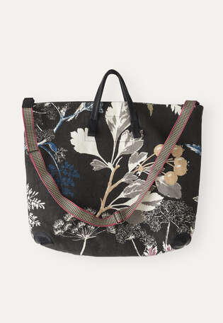 Printed bag, Black, webstill