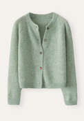 Raglan-sleeve cardigan, Pale thyme, webstill