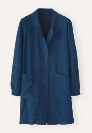 Long jacket, Blue black, webstill