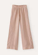 Relaxed wide-leg trousers, Washed blush, webstill