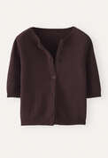 Short-sleeve cardigan, Fig, webstill