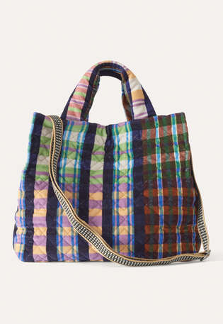 Padded bag, Forest lavender, webstill