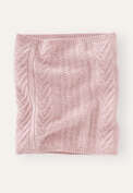 Cable snood, Soft orchid, webstill