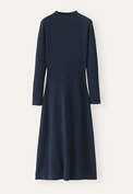 Knitted dress, Midnight, webstill