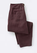 Tapered trousers, Maroon, webstill