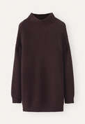 Oversized sweater, Aubergine, webstill
