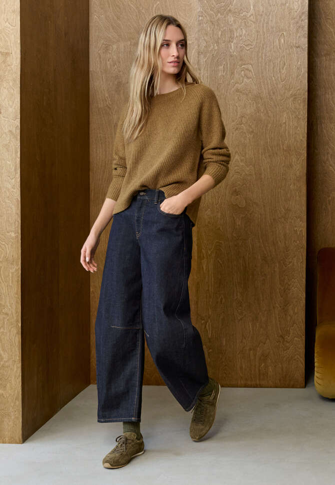 Ribbed socks, Moss, completeTheLook