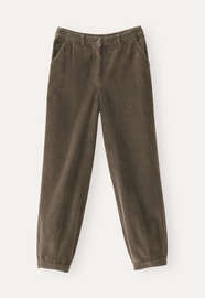 Cord trousers, Taupe, webstill
