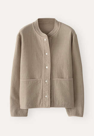 Double-cloth jacket, Stone, webstill