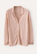 Collared cardigan, Pale blush, webstill