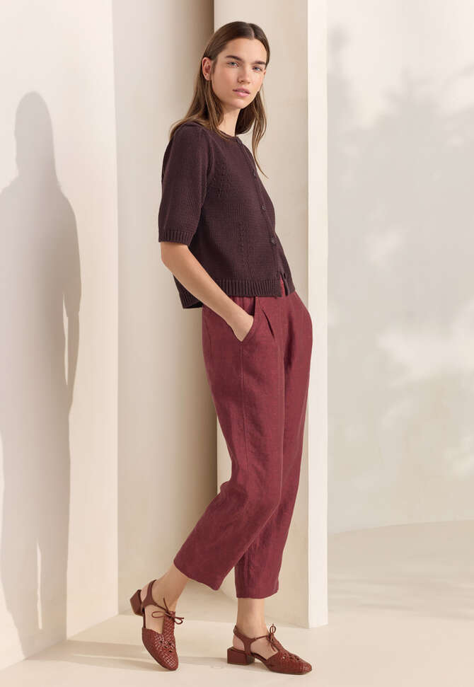 Short-sleeve cardigan, Fig, completeTheLook
